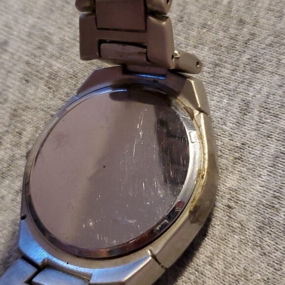 Paul Jardin Tan Face Watch Men's or Women's Faux Chronograph Wristwatch - Picture 4 of 8